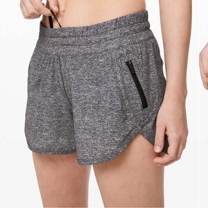 Lululemon Athletica Heather Gray Tracker Shorts